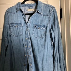 Never worn Cotton Motto Topshop jean top